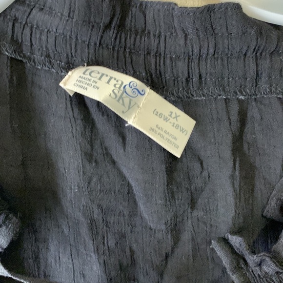 Terra & Sky sleeveless top size 1X - Picture 2 of 4